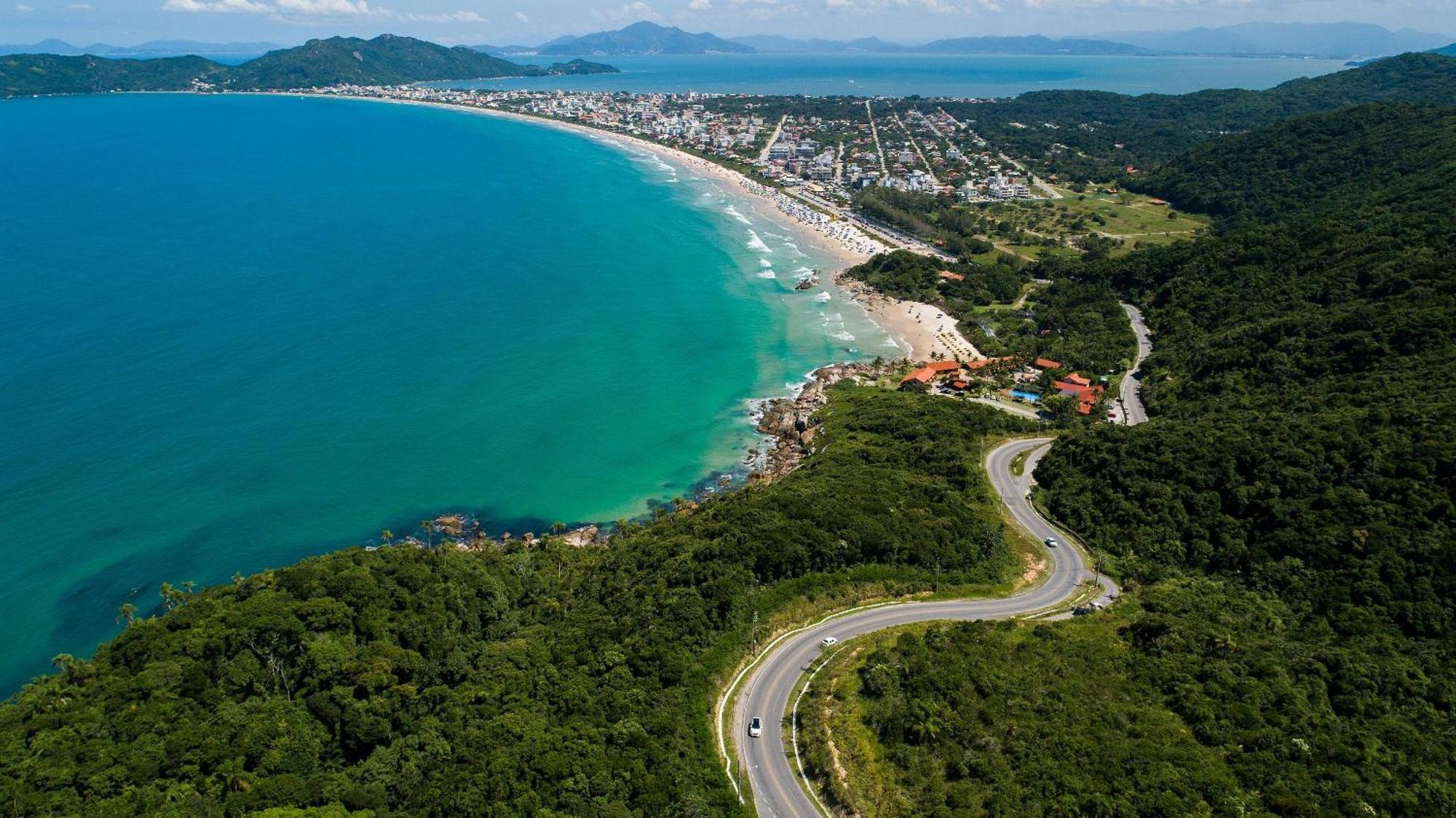 Apto Praia De Mariscal E Canto Grande Bombinhas Sc - Canela Flats 02 Lejlighed Eksteriør billede